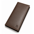 Fold Monarch handcrafted brown leather wallet detail